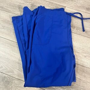 Women's Royal Blue scrub bottoms